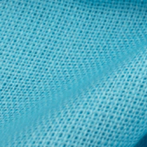 Vivid Blue Plain Linen